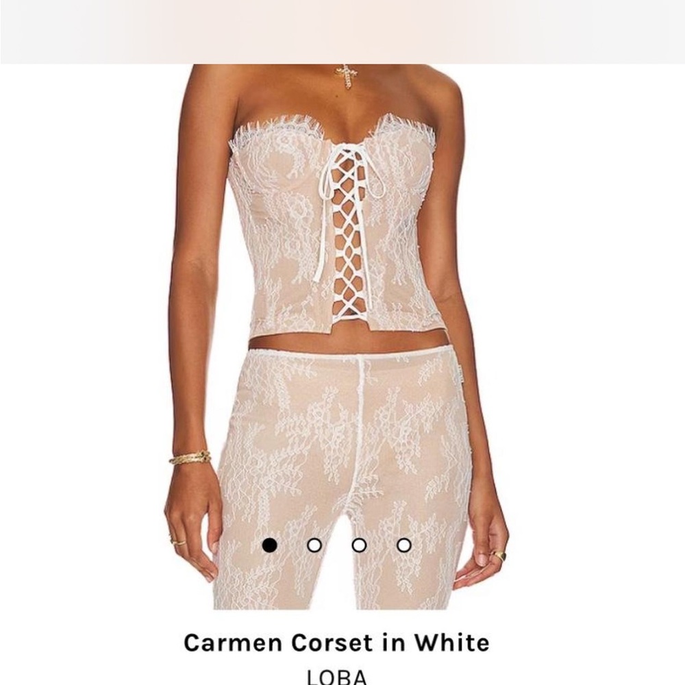 Revolve Loba Lace Corset Top